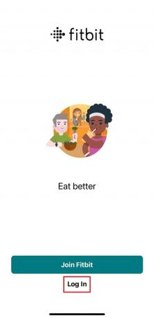Odprite aplikacijo Fitbit v telefonu in se prijavite