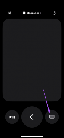 nuotolinio valdymo piktograma Apple TV nuotolinė programa ipjhone