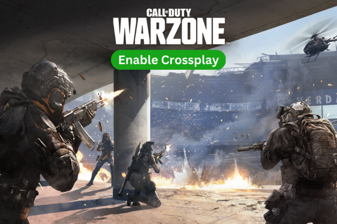 Kuinka ottaa Crossplay käyttöön Warzonessa