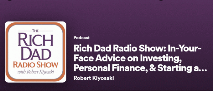 Die Rich Dad-Radiosendung. Die 28 besten Finanz-Podcasts auf Spotify