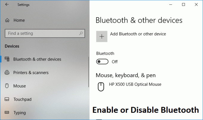 Aktivieren oder Deaktivieren von Bluetooth in Windows 10
