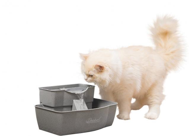 PetSafe Drinkwell Fontaine en plastique pour chiens et chats à plusieurs niveaux