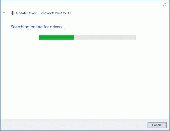 Windows, yazıcınız için mevcut olan en son sürücüleri otomatik olarak yükleyecektir.