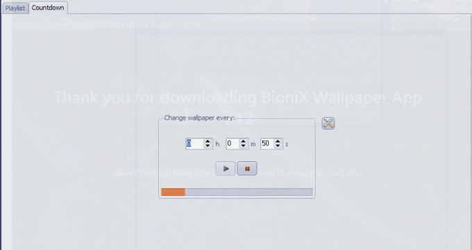 คุณสามารถตั้งค่าพื้นหลังเดสก์ท็อป GIF เฉพาะเวลาได้ใน BioniX