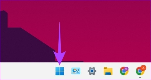 Kliknij ikonę Windowsa