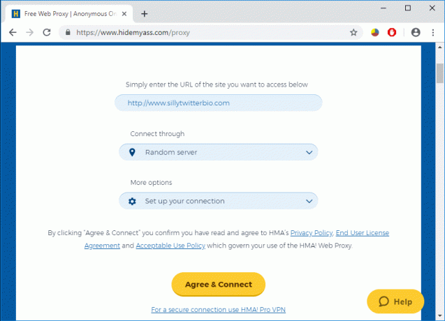 Bruk en proxy for å få tilgang til blokkerte eller begrensede nettsteder