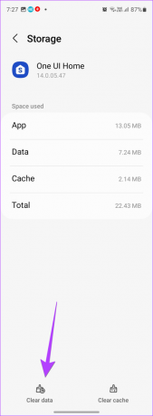 Samsung Apps One Ui vymazat data