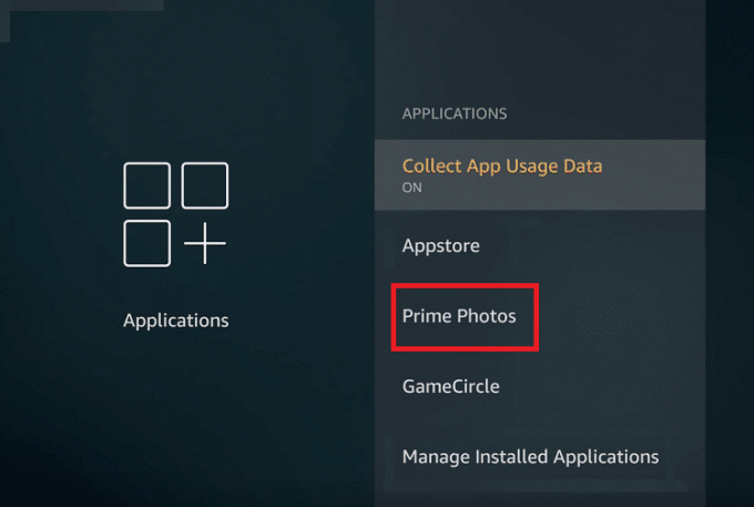 Aplikacije Prime Photos Firestick