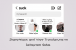 Instagram träffar rätt not med ny funktion för att dela musik och se översättningar på noter – TechCult