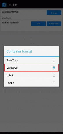 valitse VeraCrypt