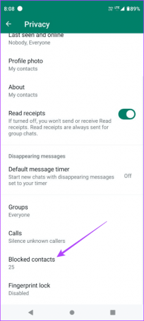 contactos bloqueados whatsapp android