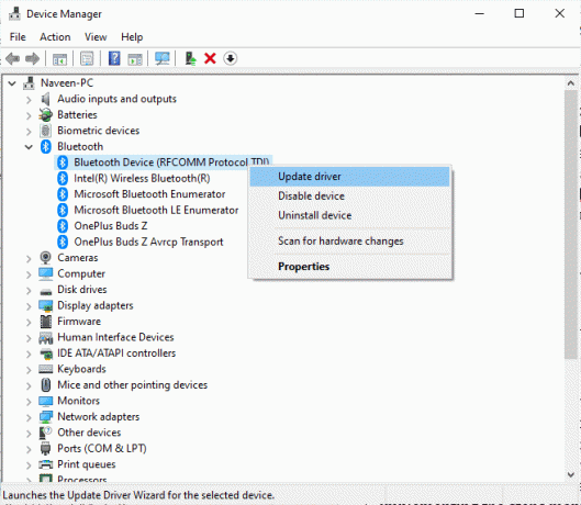 Bluetooth-audiostuurprogramma bijwerken