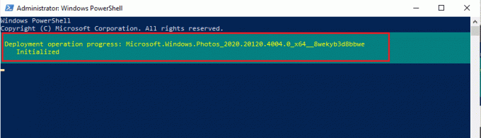 Vänta tills Windows PowerShell-kommandot slutförs