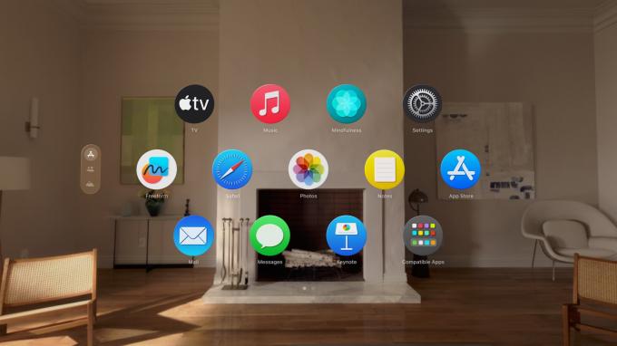 Appintegration på Vision Pro