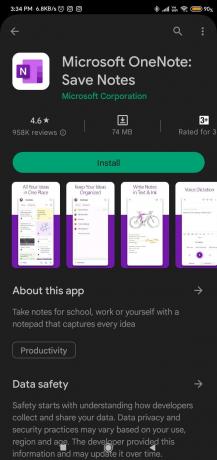 Microsoft OneNote Notizen speichern iOS Android