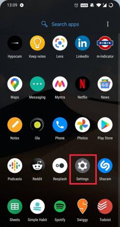 Buka Pengaturan ponsel Anda | Jalankan Dua Akun Snapchat di Satu Android
