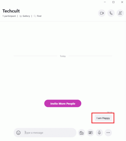 Tučný text Skype.