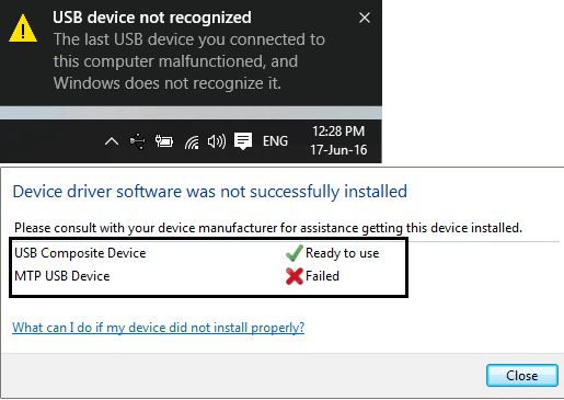 Fixa USB-enhet som inte fungerar i Windows 10 [LÖST]