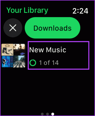 Downloadede musik Spotify