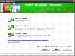 Jak převést PDF do Microsoft Word pomocí Flip PDF do Wordu