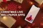 Bästa 15 gratis Jul Live Wallpaper Apps för Android