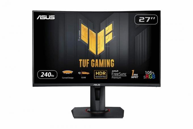 Beste 240Hz spillskjermer ASUS TUF Gaming VG27VQM