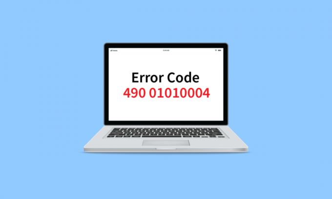Ištaisykite klaidos kodą 490 01010004 sistemoje „Windows 10“.