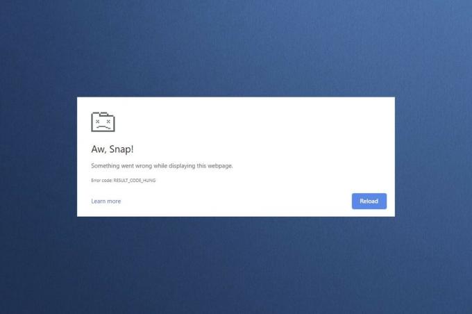 Pataisykite RESULT_CODE_HUNG „Chrome“ ir „Edge“.