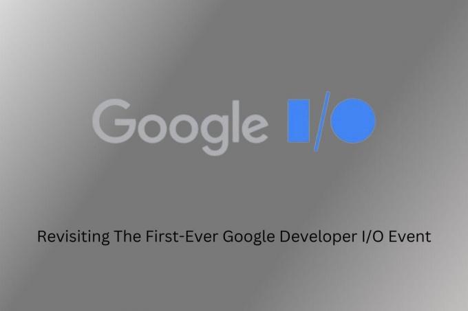 Wiederholung des allerersten Google Developer IO-Events