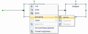 Hur man grupperar flera former och flyttar ett diagram i MS Word