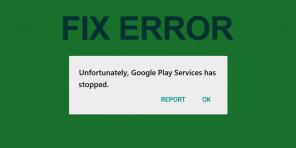 Oprava, žiaľ, Služby Google Play prestali fungovať Chyba