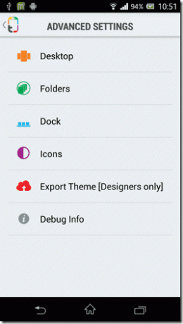 Themer für Android 4 Daumen