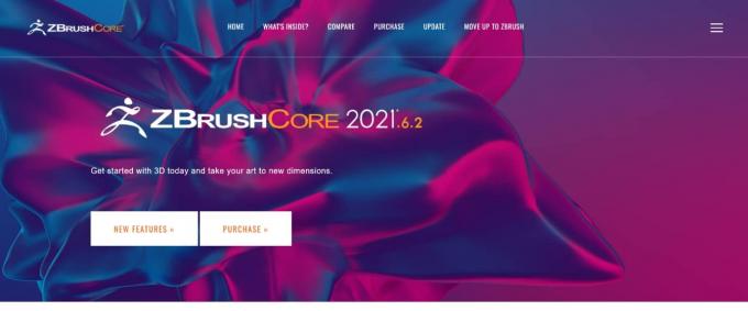 ZBrushCore. beste gratis CAD-software voor 3D-printen