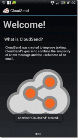 إرسال Cloudsend لمشاركة الملفات على Android 6