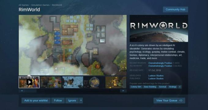 RimWorld | jogos grátis de construção de cidade online
