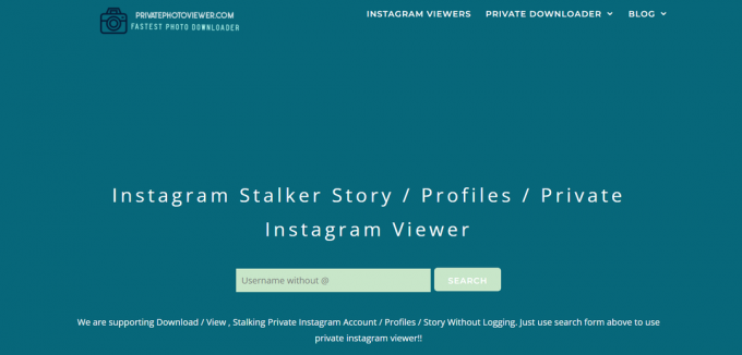 Visionneuse de photos privée. Meilleure application privée de visualisation d'Instagram sans vérification humaine