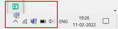 arrastre los iconos a la bandeja del sistema o muestre la sección de iconos ocultos en la barra de tareas. Cómo crear un escritorio minimalista en Windows 10