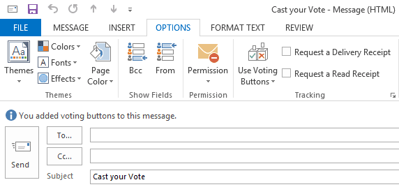 אימייל הצבעה