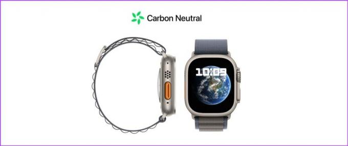 Apple Watch, kas neitrāls oglekļa dioksīdam