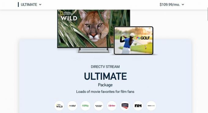 DIRECTV STREAM Ultimate-Paket