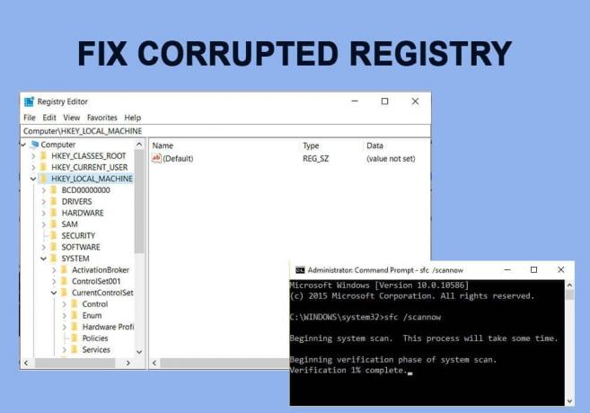 แก้ไข Registry ที่เสียหายใน Windows 10