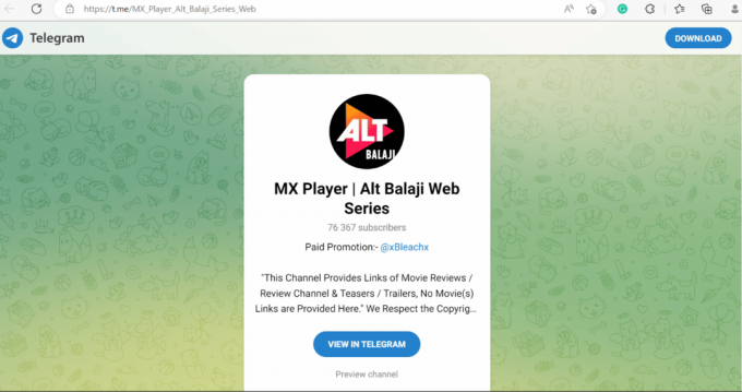 MX Player Alt Balaji-Webserie