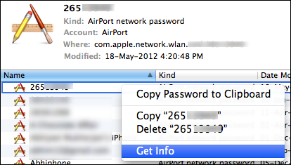Wi-Fi 비밀번호 찾기 Mac4