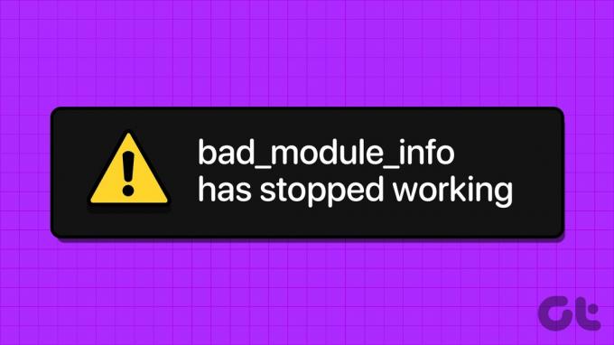 Основни корекции за грешка в информацията за лош модул е ​​спрял да работи в Windows