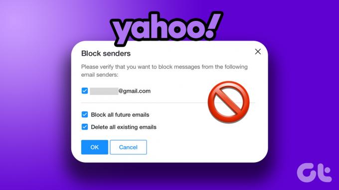 Yahoo에서 이메일을 차단하는 방법