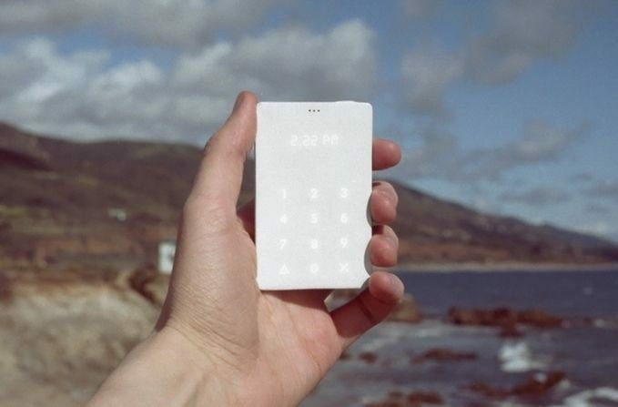 The Light Phone Calls Emergency Kickstarter Cell Flip