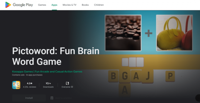 Pictoword: სახალისო გონების სიტყვების თამაში. 21 საუკეთესო თამაშის Pigeon Android ალტერნატივა