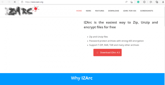 इजार्क वेब पेज। WinZip को फ्री में कैसे डाउनलोड करें