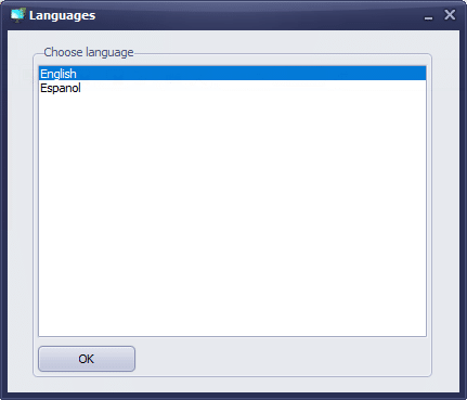 เลือกภาษาของคุณและคลิกตกลง วิธีตั้งค่า GIF เป็นวอลเปเปอร์ใน Windows 10