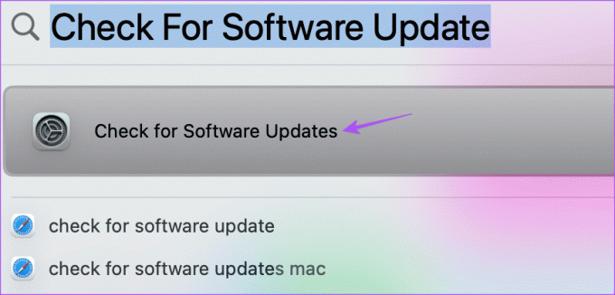 tjek for softwareopdateringer Mac 1